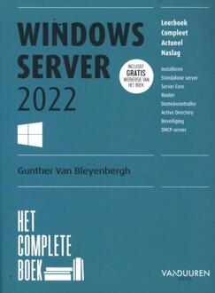 Het Complete Boek Windows Server / 2022 - Gunther van Bleyenberg