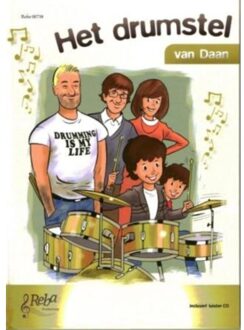 Het drumstel van Daan + Audio CD - Boek Jeroen van Berckum (9069114216)