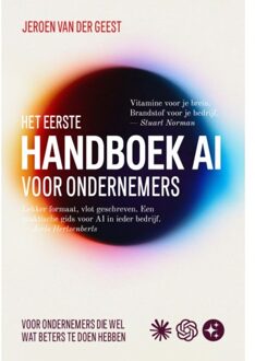 Het Eerste Handboek Ai Voor Ondernemers - Jeroen Van der Geest