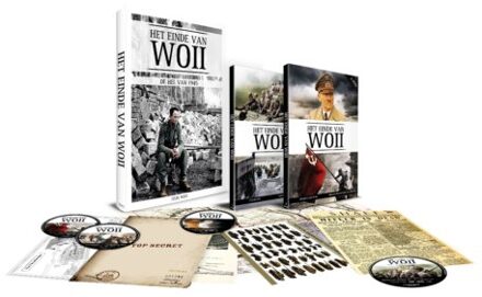 Het einde van WOII box boek met 5 dvds