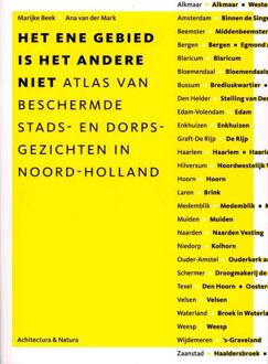 Het ene gebied is het andere niet - Boek Marijke Beek (9076863997)