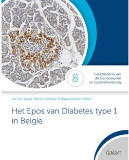 Het epos van diabetes type 1 in België - Boek Maklu, Uitgever (9044135252)