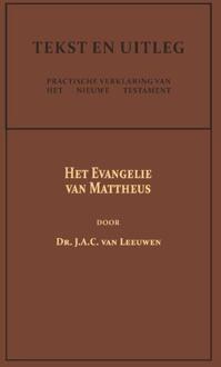 Het Evangelie van Mattheus - (ISBN:9789057196553)