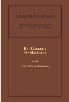 Het Evangelie van Mattheus - (ISBN:9789057196553)