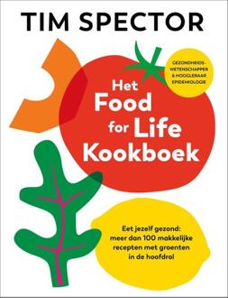 Het food for life kookboek -  Tim Spector (ISBN: 9789043938136)