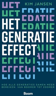 Het generatie-effect -  Kim Jansen (ISBN: 9789024464364)