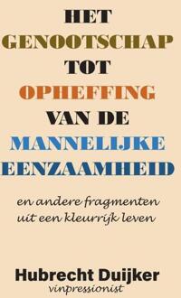 Het genootschap tot opheffing van de mannelijke eenzaamheid