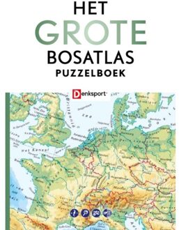 Het Grote Bosatlas puzzelboek - (ISBN:9789492911797)