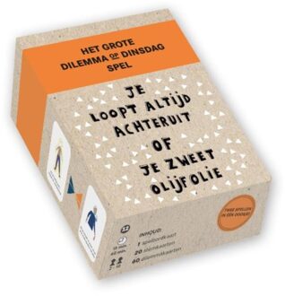 Het grote dilemma op dinsdag spel - Boek Dilemma op Dinsdag (9063694466)