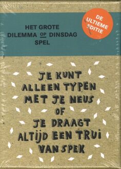 Het Grote Dilemma Op Dinsdag-Spel: De Ultieme Editie - Dilemma Op Dinsdag - Dilemma op Dinsdag