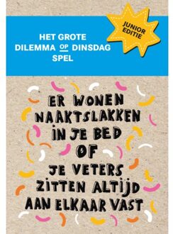 Het Grote Dilemma Op Dinsdag Spel - Dilemma Op Dinsdag - Dilemma op Dinsdag