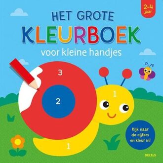Het Grote Kleurboek Voor Kleine Handjes / 2-4 Jaar - ZNU