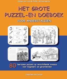 Het grote puzzel- en doeboek voor anderstaligen - Boek Helga Van Loo (9077698418)