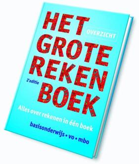 Het grote rekenboek overzicht - Boek Marijke van der Mark (9491263404)