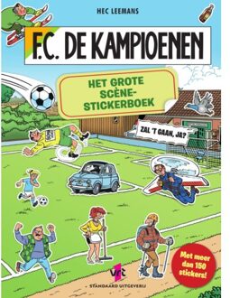 Het Grote Scènestickerboek - F.C. De Kampioenen - Hec Leemans