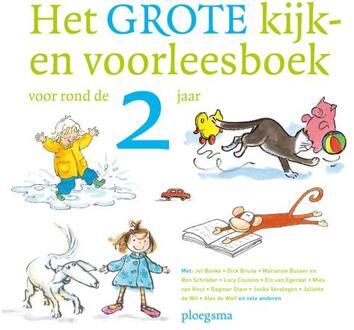 Het grote voorleesboek voor rond de 2 jaar - Boek Diverse auteurs (9021679167)