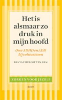 Het is alsmaar zo druk in mijn hoofd - Boek Bas van Heycop ten Ham (9461054793)