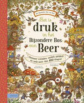 Het is druk in het Bijzondere Bos van Beer -  Rachel Piercey (ISBN: 9789047717096)