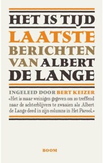 Het is tijd - Boek Albert de Lange (9089536736)