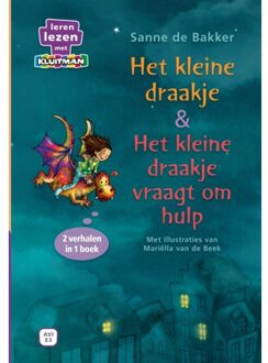 Het Kleine Draakje & Het Kleine Draakje Vraagt Om Hulp - Leren Lezen Met Kluitman - Sanne de Bakker