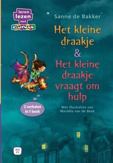 Het kleine draakje & Het kleine draakje vraagt om hulp -  Sanne de Bakker (ISBN: 9789020676754)