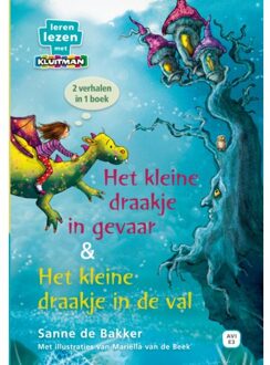 Het Kleine Draakje In Gevaar & Het Kleine Draakje In De Val - Lekker Lezen Met Kluitman - Sanne de Bakker