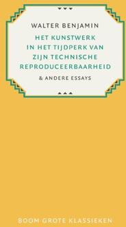 Het kunstwerk in het tijdperk van zijn technische reproduceerbaarheid - Boek Walter Benjamin (9024408768)