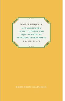 Het kunstwerk in het tijdperk van zijn technische reproduceerbaarheid - Boek Walter Benjamin (9024408768)