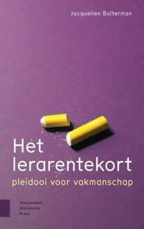 Het Lerarentekort - Jacquelien Bulterman