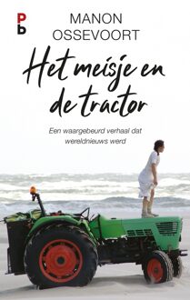 Het meisje en de tractor.