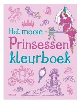 Het mooie prinsessen kleurboek - Boek Deltas Centrale uitgeverij (9044743570)