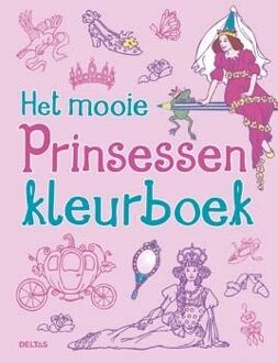 Het mooie prinsessen kleurboek - Boek Deltas Centrale uitgeverij (9044743570)