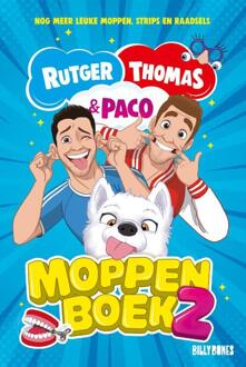 Het Moppenboek van Rutger, Thomas en Paco deel 2 -  Rutger Vink, Thomas van Grinsven (ISBN: 9789030510550)