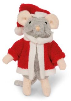 Het muizenhuis kerst knuffel, kerstmuis