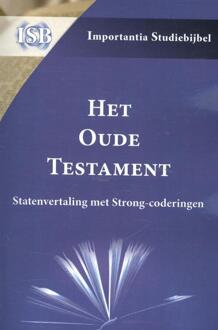 Het Oude Testament - Statenvertaling met Strong-coderingen importantia studiebijbel - Boek Importantia Publishing (9057191474)