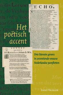 Het poetisch accent - Boek J. Vrieler (9065509577)