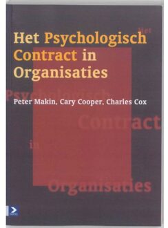 Het psychologisch contract in organisaties - Boek P.J. Makin (9052612064)