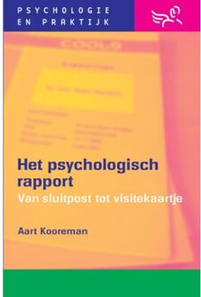 Het psychologisch rapport - Boek A. Kooreman (9026517793)