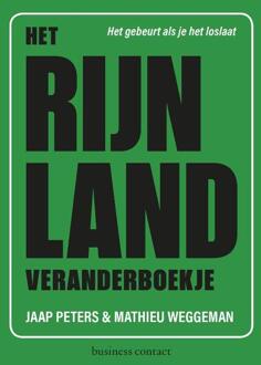 Het Rijnland veranderboekje - Boek Jaap Peters (9047010310)