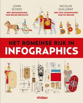 Het Romeinse Rijk in infographics -  John Scheid, Nicolas Guillerat (ISBN: 9789046832943)