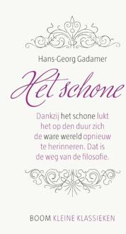 Het schone - Boek Hans-Georg Gadamer (946105095X)