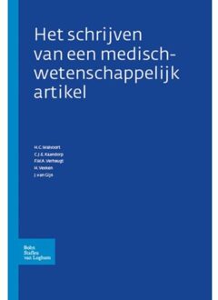 Het schrijven van een medisch-wetenschappelijk artikel - Boek Springer Media B.V. (9031382698)