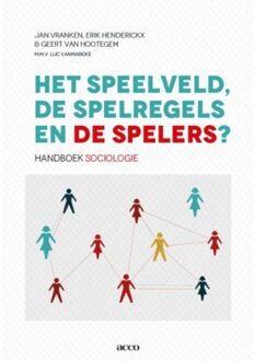 Het speelveld, de spelregels en de spelers - Boek Vranken Jan (9462927286)