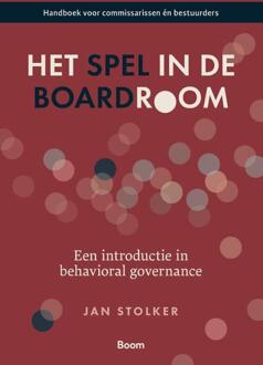 Het Spel In De Boardroom - Jan Stolker