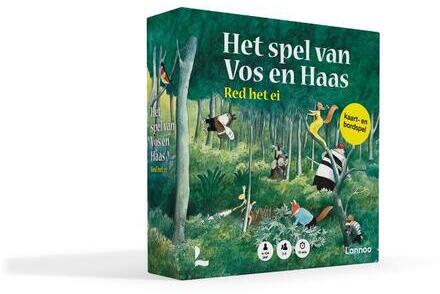 Het Spel Van Vos En Haas - Red Het Ei -  Bannan Games (ISBN: 9789401473439)