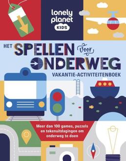 Het Spellen Voor Onderweg Vakantie-Activiteitenboe K - Lonely Planet Kids