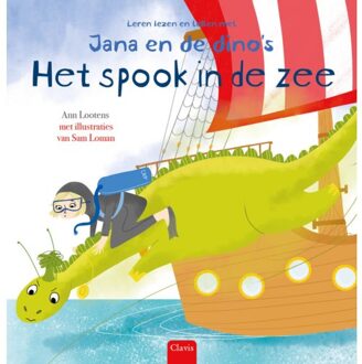 Het Spook In De Zee - Leren Lezen En Tellen Met Jana En De Dino's - Ann Lootens