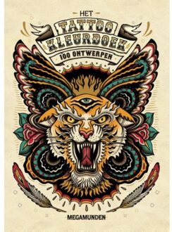 Het tattoo kleurboek - Boek Megamunden (9068686577)