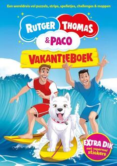 Het Vakantieboek van Rutger, Thomas & Paco -  Rutger Vink, Thomas van Grinsven (ISBN: 9789030510277)
