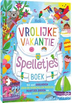 Het vrolijke vakantie spelletjesboek -   (ISBN: 9789045330198)